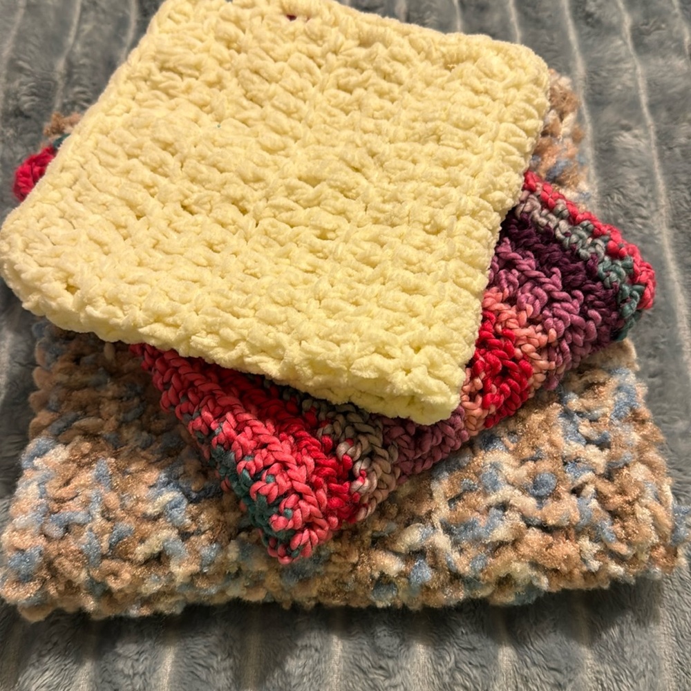 Lot of Newborn Prop Blankets